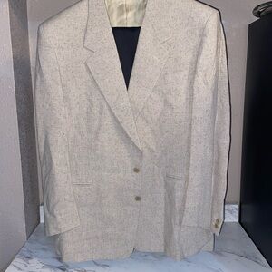 Canali Cream Sport Coat Classic Design